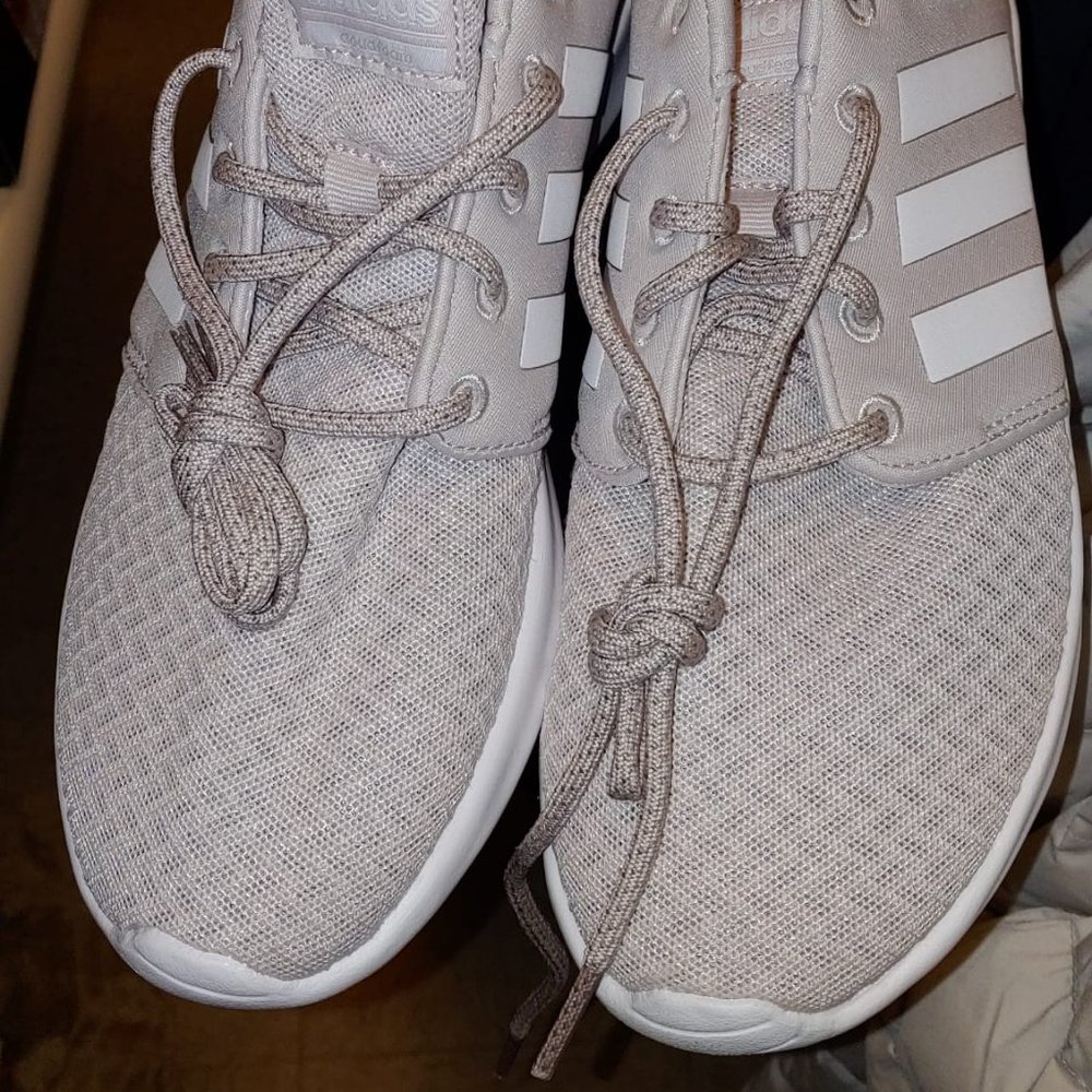 ADIDAS Women Originals Cloudfoam Qt Racer Shoes Sneakers - Picture 8 of 9